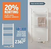 Levica design radiator oasis electric 500w-Levica
