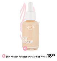 Skin mission foundationwater flat white-April 