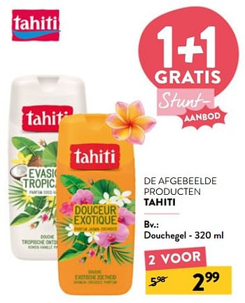 Promoties Douchegel - Palmolive Tahiti - Geldig van 29/06/2022 tot 12/07/2022 bij DI