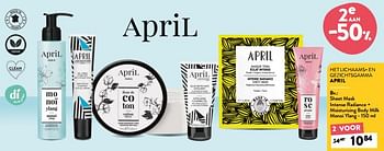Promoties Sheet mask intense radiance + moisturizing body milk monoi ylang - April  - Geldig van 29/06/2022 tot 12/07/2022 bij DI