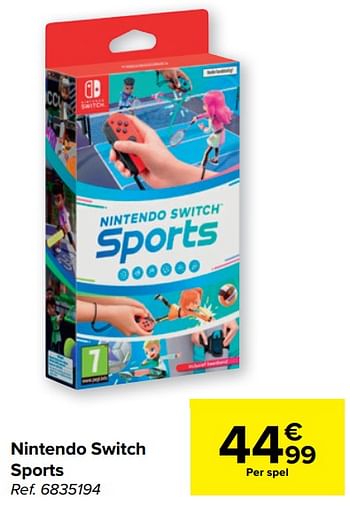 Promotions Nintendo switch sports - Nintendo - Valide de 29/06/2022 à 11/07/2022 chez Carrefour