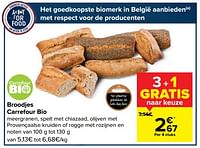 Broodjes carrefour bio-Huismerk - Carrefour 