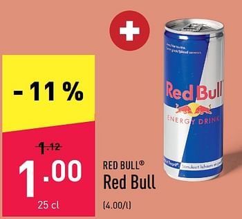 Promoties Red bull - Red Bull - Geldig van 09/07/2022 tot 15/07/2022 bij Aldi