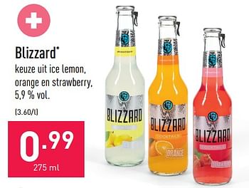 Promoties Blizzard - Huismerk - Aldi - Geldig van 04/07/2022 tot 15/07/2022 bij Aldi