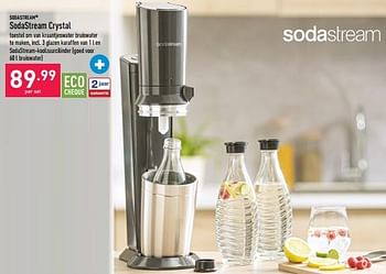 Promoties Sodastream sodastream crystal - Sodastream - Geldig van 06/07/2022 tot 15/07/2022 bij Aldi