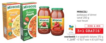 Promoties Miracoli spaghetti italiano - Miracoli - Geldig van 30/06/2022 tot 13/07/2022 bij Spar (Colruytgroup)