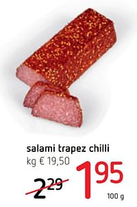Salami trapez chilli-Huismerk - Spar Retail