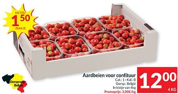 Promoties Aardbeien voor confituur - Huismerk - Intermarche - Geldig van 05/07/2022 tot 10/07/2022 bij Intermarche