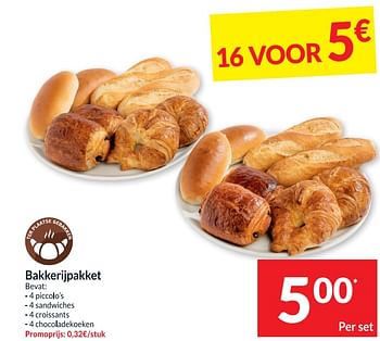Promotions Bakkerijpakket - Produit maison - Intermarche - Valide de 05/07/2022 à 10/07/2022 chez Intermarche