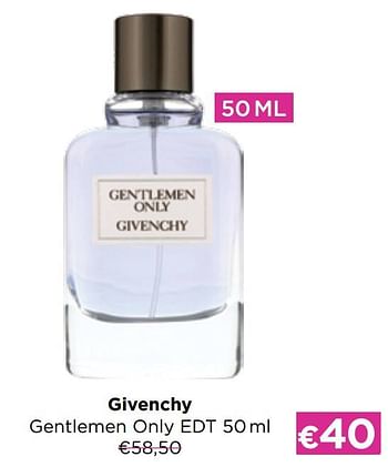 Promoties Givenchy gentlemen only edt - Givenchy - Geldig van 01/07/2022 tot 31/07/2022 bij ICI PARIS XL