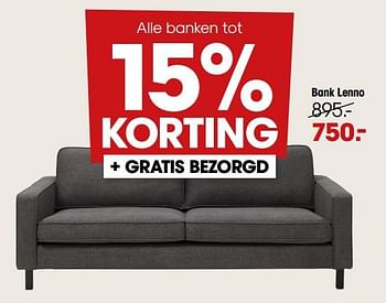 Promoties Bank lenno - Huismerk - Kwantum - Geldig van 04/07/2022 tot 17/07/2022 bij Kwantum