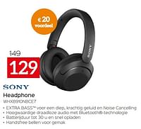 Sony headphone whxb910nbce7-Sony