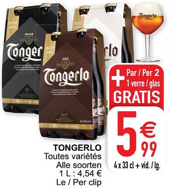 Promoties Tongerlo - Tongerlo - Geldig van 05/07/2022 tot 11/07/2022 bij Cora