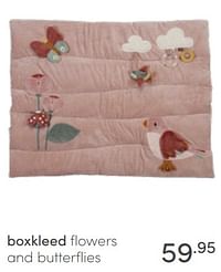 Boxkleed flowers and butterflies-Little Dutch