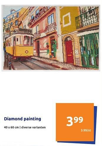 Promoties Diamond painting - Huismerk - Action - Geldig van 29/06/2022 tot 05/07/2022 bij Action