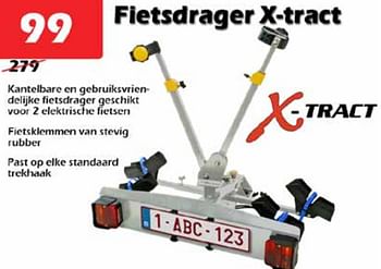 Promoties Fietsdrager x-tract - X-tract - Geldig van 23/06/2022 tot 17/07/2022 bij Itek