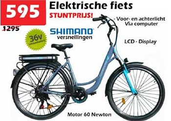 Promoties Elektrische fiets - Shimano - Geldig van 23/06/2022 tot 17/07/2022 bij Itek