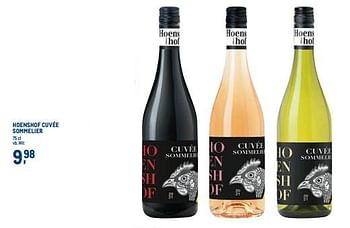Promotions Hoenshof cuvée sommelier - Vins blancs - Valide de 01/07/2022 à 30/07/2022 chez Metro