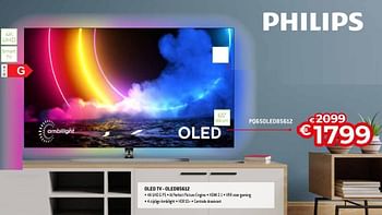 Promoties Philips oled tv pq65oled85612 - Philips - Geldig van 01/07/2022 tot 31/07/2022 bij Exellent