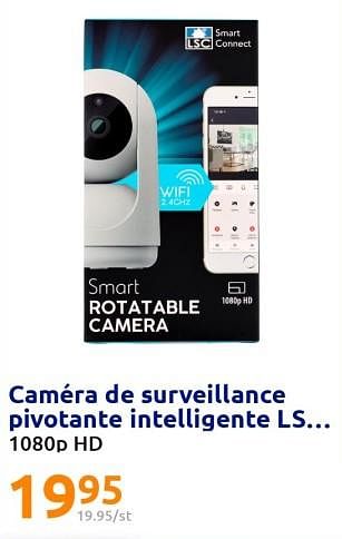 Promotions Caméra de surveillance pivotante intelligente lsc smart connect - LSC Smart Connect - Valide de 29/06/2022 à 05/07/2022 chez Action