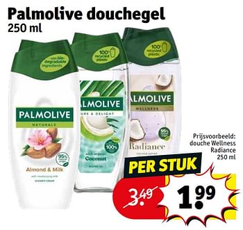 Promoties Douche wellness radiance - Palmolive - Geldig van 05/07/2022 tot 10/07/2022 bij Kruidvat