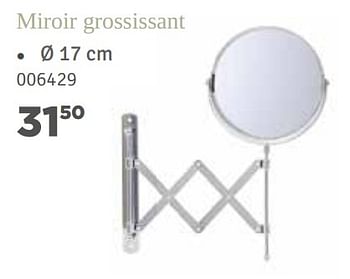 Promotions Miroir grossissant - Allibert - Valide de 02/07/2022 à 31/12/2022 chez Mr. Bricolage