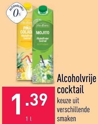 Promoties Alcoholvrije cocktail - Huismerk - Aldi - Geldig van 13/07/2022 tot 22/07/2022 bij Aldi