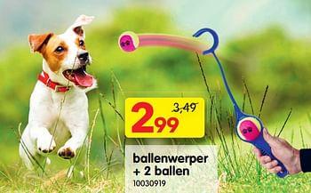 Promoties Ballenwerper + 2 ballen - Huismerk - Yess - Geldig van 11/07/2022 tot 01/08/2022 bij yess!