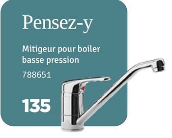 Promotions Mitigeur pour boiler basse pression - Saninstal - Valide de 02/07/2022 à 31/12/2022 chez Mr. Bricolage