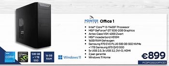 Promoties Pointer systems office 1 - Pointer Systems - Geldig van 01/07/2022 tot 31/07/2022 bij Compudeals