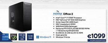 Promoties Pointer systems office 2 - Pointer Systems - Geldig van 01/07/2022 tot 31/07/2022 bij Compudeals
