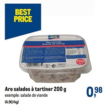 Promotions Aro salade de viande - Aro - Valide de 13/07/2022 à 26/07/2022 chez Makro