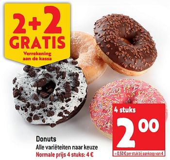 Promoties Donuts - Huismerk - Match - Geldig van 13/07/2022 tot 19/07/2022 bij Match
