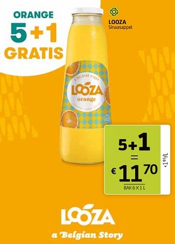 Promoties Looza sinaasappel - Looza - Geldig van 15/07/2022 tot 28/07/2022 bij BelBev
