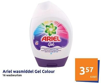 Promoties Ariel wasmiddel gel colour - Ariel - Geldig van 13/07/2022 tot 19/07/2022 bij Action