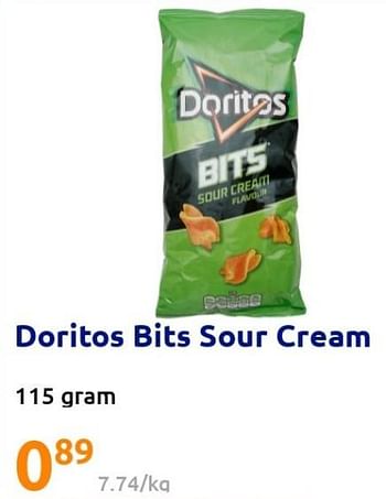 Promoties Doritos bits sour cream - Doritos - Geldig van 13/07/2022 tot 19/07/2022 bij Action