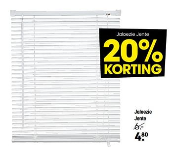 Promoties Jaloezie jente - Huismerk - Kwantum - Geldig van 18/07/2022 tot 21/08/2022 bij Kwantum