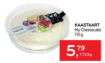 Promotions Kaastaart my cheesecake - My Cheesecake - Valide de 27/07/2022 à 09/08/2022 chez Alvo