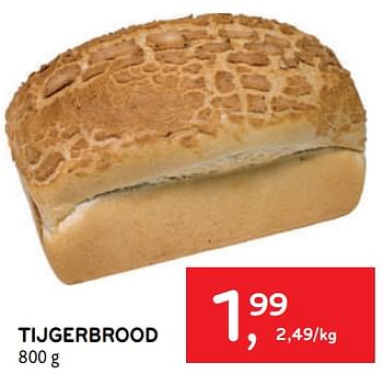Promotions Tijgerbrood - Produit maison - Alvo - Valide de 27/07/2022 à 09/08/2022 chez Alvo