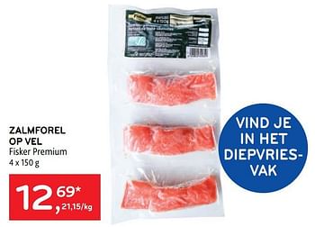 Promoties Zalmforel op vel fisker premium - Fisker - Geldig van 27/07/2022 tot 09/08/2022 bij Alvo