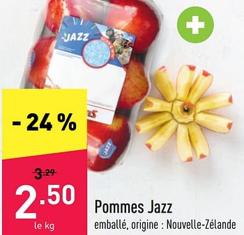 Promotions Pommes jazz - Produit maison - Aldi - Valide de 25/07/2022 à 30/07/2022 chez Aldi
