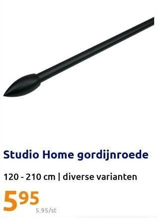 Home Studio home gordijnroede - Promotie bij Action