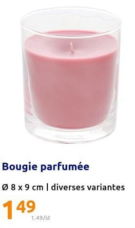 Promotions Bougie parfumée - Produit Maison - Action - Valide de 20/07/2022 à 27/07/2022 chez Action