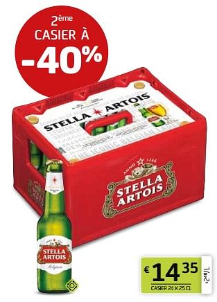 Promotions Stella artois - Stella Artois - Valide de 29/07/2022 à 11/08/2022 chez BelBev