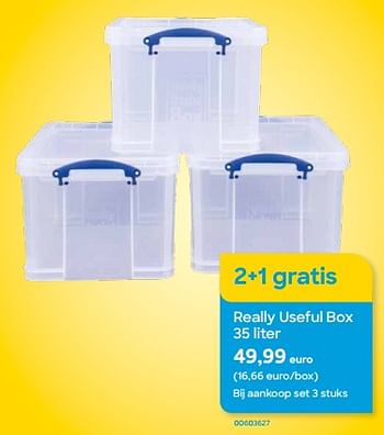 Promoties Really useful box - Really Useful Box - Geldig van 01/08/2022 tot 30/09/2022 bij Ava