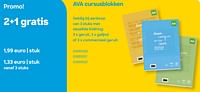 Ava cursusblokken-Huismerk - Ava
