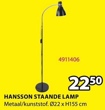 Vluchtig draad boerderij Huismerk - Jysk Hansson staande lamp - Promotie bij Jysk