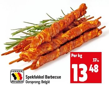 Promoties Spekfakkel barbecue - Huismerk - Match - Geldig van 27/07/2022 tot 02/08/2022 bij Match