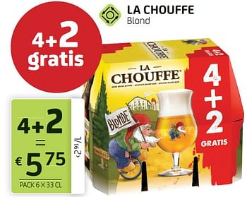 Promoties La chouffe blond - Brasserie d'Achouffe - Geldig van 12/08/2022 tot 25/08/2022 bij BelBev