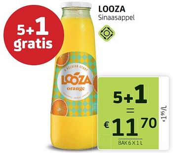 Promoties Looza sinaasappel - Looza - Geldig van 12/08/2022 tot 25/08/2022 bij BelBev